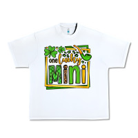 White One lucky mini St. Patrick's Urban Heavy Tee - OliviaCreatesArt