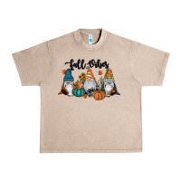 French Oak Fall Vibes Gnomes Urban Heavy Tee - RanaPortraitStore