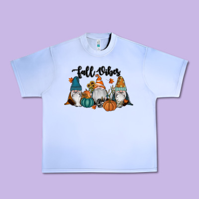 Fall Vibes Gnomes Urban Heavy Tee Designed By Ranaportraitstore