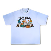 Grape Ice Fall Vibes Gnomes Urban Heavy Tee - RanaPortraitStore