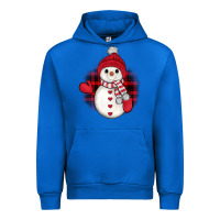 Cobalt snowman christmas Urban Hoodie - JahusDesignShop
