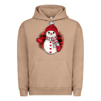 Pigment Burro snowman christmas Urban Hoodie - JahusDesignShop