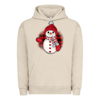 Pigment French Oak snowman christmas Urban Hoodie - JahusDesignShop