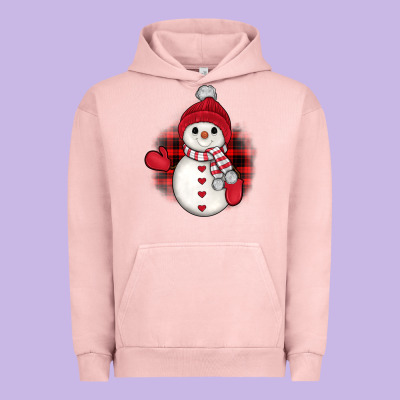 Snowman Christmas Urban Hoodie Designed By Jahusdesignshop