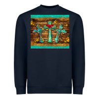 Navy crosses tumbler Heavyweight Sweatshirt - BarkalooDesign