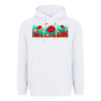 White lips and strawberries Heavyweight Hoodie - AdoDesignShop