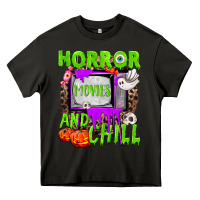 Asphalt Horror movies and chill Heavy Core Tee - NancyCooperArtShop
