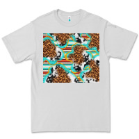Dove Grey serape cowhide and leopard with glitter Premium Tee - TumblerDesignByShophia