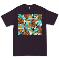 Plum serape cowhide and leopard with glitter Premium Tee - TumblerDesignByShophia