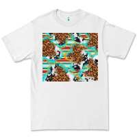 White serape cowhide and leopard with glitter Premium Tee - TumblerDesignByShophia