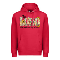Cardinal the lord is my light and my salvation Premium Hoodie - CowhideDigitalArt