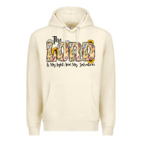 Sandshell the lord is my light and my salvation Premium Hoodie - CowhideDigitalArt