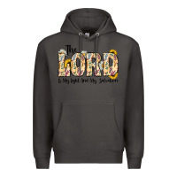 Smoke the lord is my light and my salvation Premium Hoodie - CowhideDigitalArt