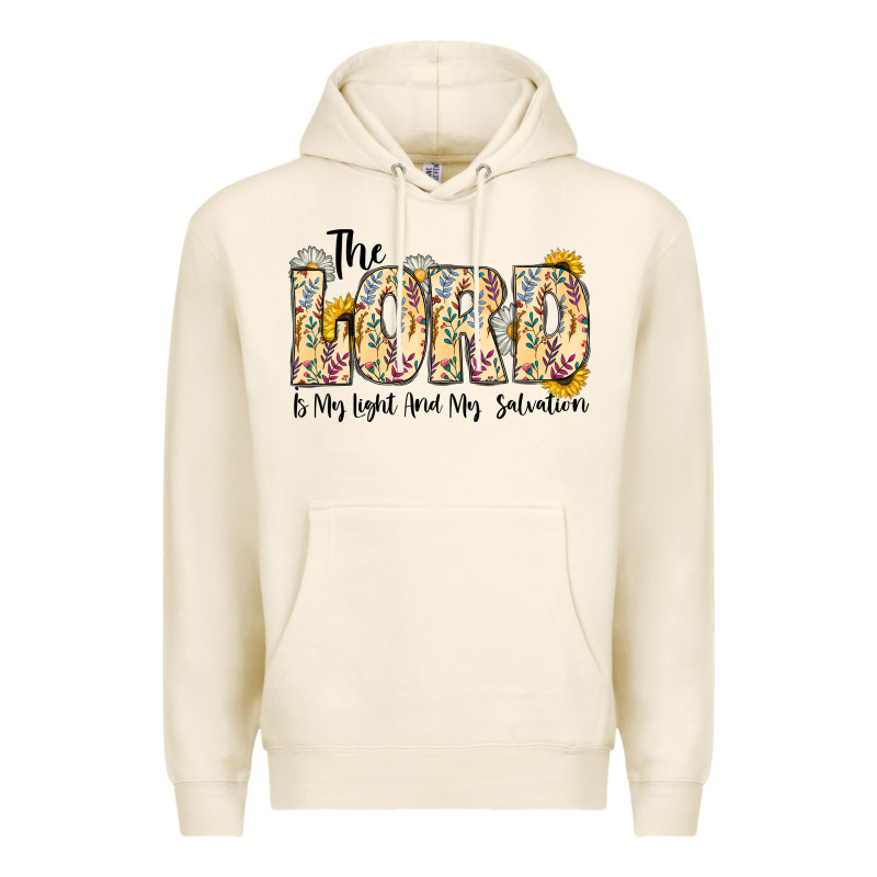 The Lord Is My Light And My Salvation Premium Hoodie by CowhideDigitalArt | Teevron