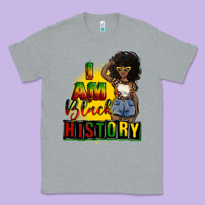 I Am Black History Juneteenth Classic Tee Designed By Cowgirlartshop
