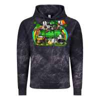 Cloud Black St. Patrick's Day farm animal truck Vintage Hoodie - FaDigitalArtStudio