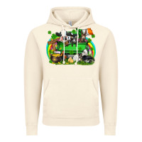 Vintage Artic St. Patrick's Day farm animal truck Vintage Hoodie - FaDigitalArtStudio