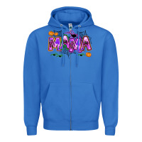True Royal halloween mama Zipper Hoodie - AdoDesignShop