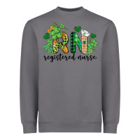 Storm st. patricks day registered nurse rn Heavyweight Sweatshirt - BarkalooDesign