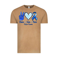Vintage Camel Peace Love Cure Colon Cancer Vintage Tee - Jasminsmagicworld