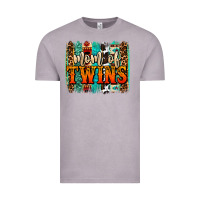 Vintage Zinc mom of twins western brushstroke Vintage Tee - OliviaCreatesArt
