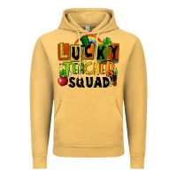 Vintage Mustard lucky teacher squad St. Patricks Day Vintage Hoodie - FaDigitalArtStudio