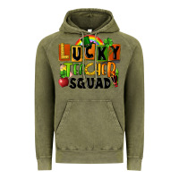 Vintage Olive lucky teacher squad St. Patricks Day Vintage Hoodie - FaDigitalArtStudio