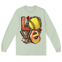 Matcha love softball Long Sleeve Tee - FaDigitalArtStudio