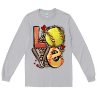 Moon Dust love softball Long Sleeve Tee - FaDigitalArtStudio