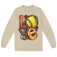 Mushroom love softball Long Sleeve Tee - FaDigitalArtStudio
