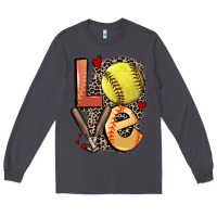 Smoke love softball Long Sleeve Tee - FaDigitalArtStudio