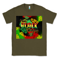 Army Green i am black history tumbler cowgirl Classic Tee - CowGirlArtShop
