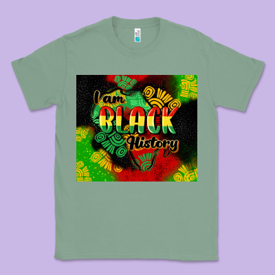 I Am Black History Tumbler Cowgirl Classic Tee Designed By Cowgirlartshop