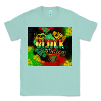 Seafoam i am black history tumbler cowgirl Classic Tee - CowGirlArtShop