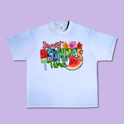 Sweet Summer Time Urban Heavy Tee Designed By Fadigitalartstudio