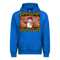 Cobalt snowman Christmas Urban Hoodie - JahusDesignShop