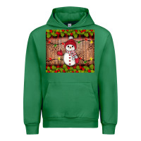 Emerald snowman Christmas Urban Hoodie - JahusDesignShop