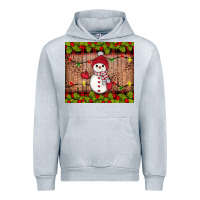 Heather Grey snowman Christmas Urban Hoodie - JahusDesignShop