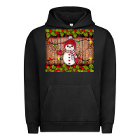 Pigment Black snowman Christmas Urban Hoodie - JahusDesignShop