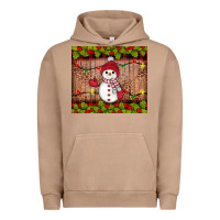Pigment Burro snowman Christmas Urban Hoodie - JahusDesignShop