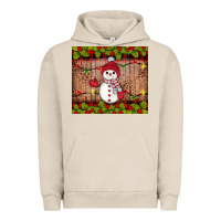 Pigment French Oak snowman Christmas Urban Hoodie - JahusDesignShop