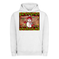 Pigment Lunar Rock snowman Christmas Urban Hoodie - JahusDesignShop