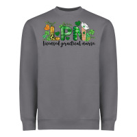 Storm st. patricks day registered nurse lpn heart Heavyweight Sweatshirt - BarkalooDesign