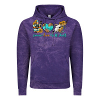 Cloud Purple peace love bull skull bbs Vintage Hoodie - BundleAndBundleShop