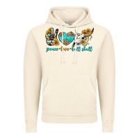Vintage Artic peace love bull skull bbs Vintage Hoodie - BundleAndBundleShop