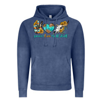 Vintage Denim peace love bull skull bbs Vintage Hoodie - BundleAndBundleShop