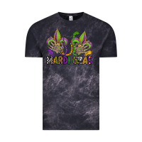 Cloud Black mardi gras skeleton hands  fleur de lis Vintage Tee - OliviaCreatesArt