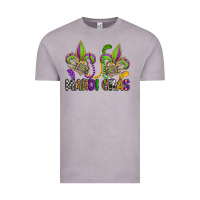 Mardi Gras Skeleton Hands  Fleur De Lis Vintage Tee | Teevron
