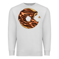 Dove Grey chocolate donut Premium Sweatshirt - AdoDesignShop