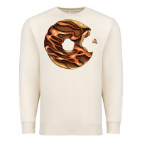 Sandshell chocolate donut Premium Sweatshirt - AdoDesignShop